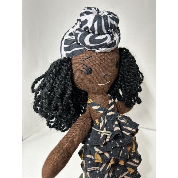 Harperiman Rae 14'' Plush Handmade Linen Doll-Petite Collection Toy - Picture 8 of 14